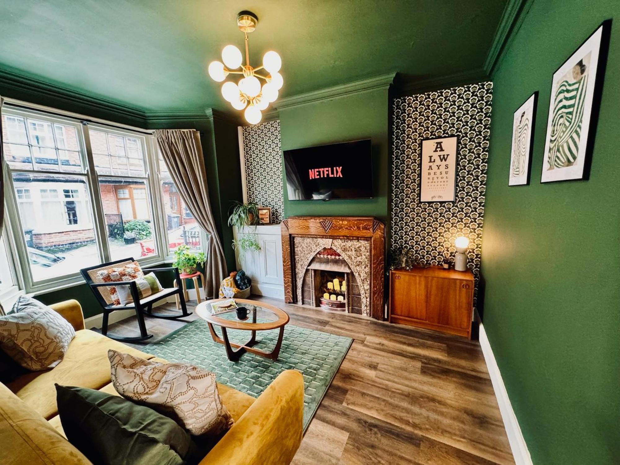 Merton Retreat- Free Parking, Central, City Luxury!! レスター エクステリア 写真